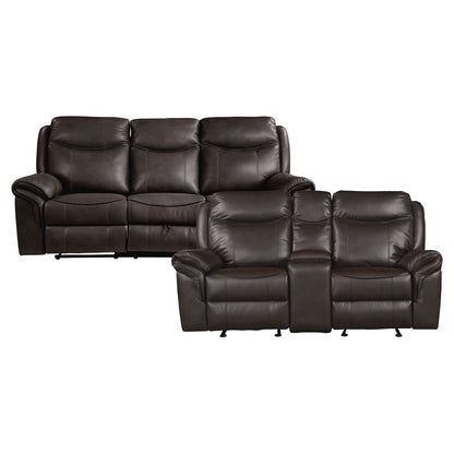 Aram 2-Piece Living Room Set (Sofa and Love Seat)