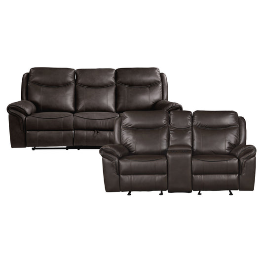 Aram 2-Piece Living Room Set (Sofa and Love Seat)