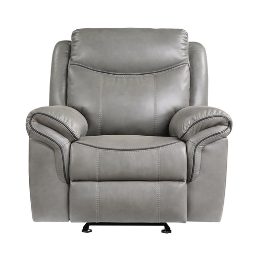 Aram Glider Reclining Chair - Gray