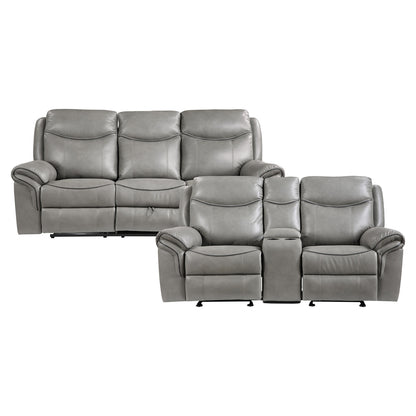 Aram 2-Piece Living Room Set (Sofa and Love Seat)