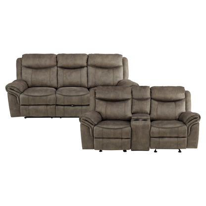 Aram 2-Piece Living Room Set (Sofa and Love Seat)