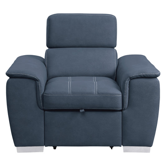 Ferriday Recliner Chair with Pull-out Ottoman