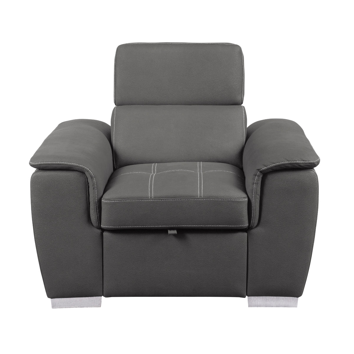 Ferriday Chair with Pull-out Ottoman