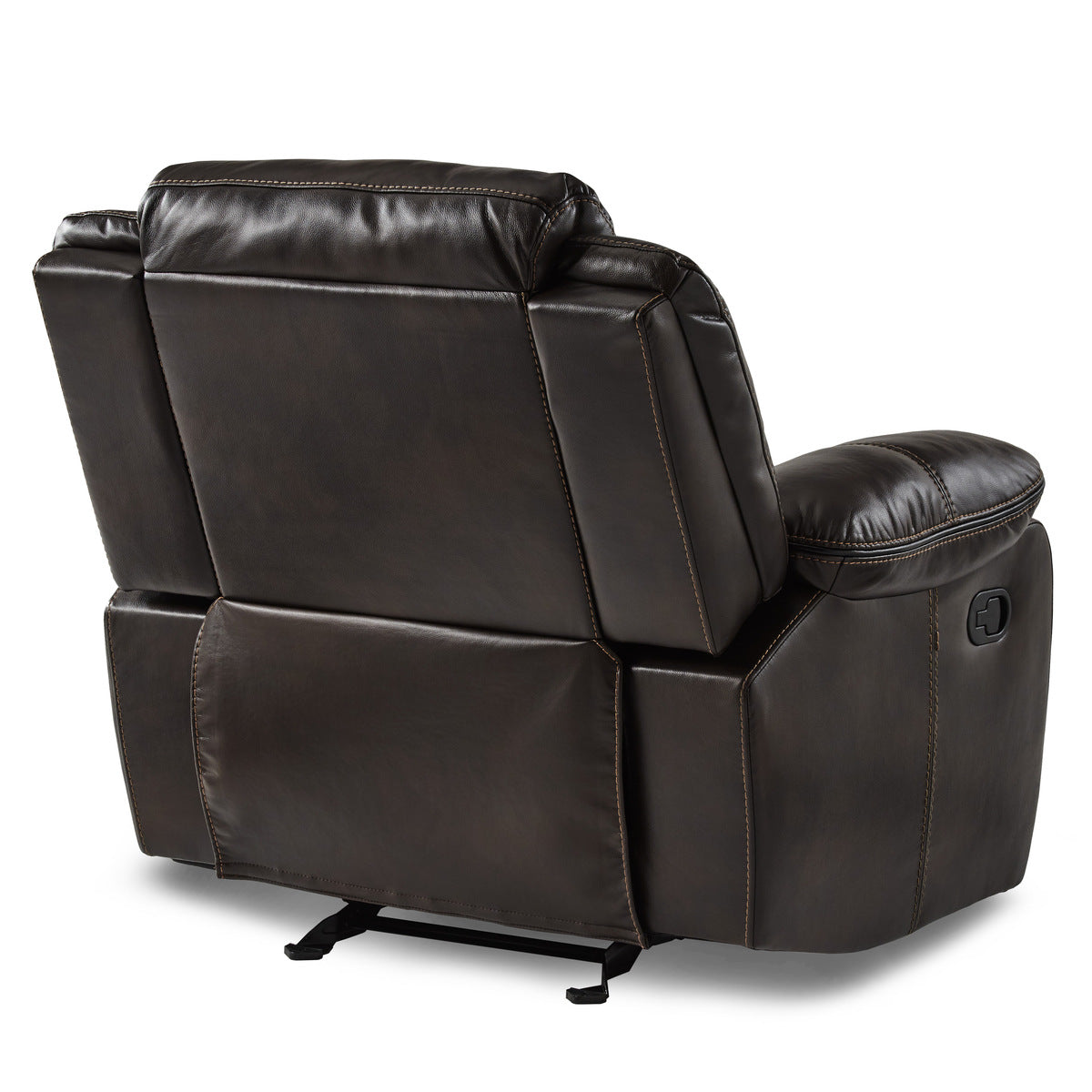Bastrop Glider Reclining Chair - Brown