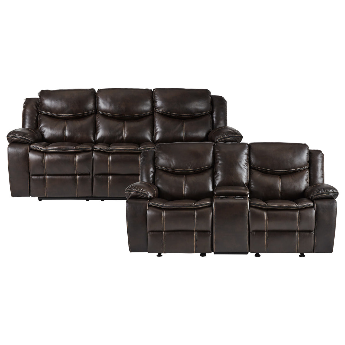 Bastrop 2-Piece Living Room Set (Sofa and Love Seat)