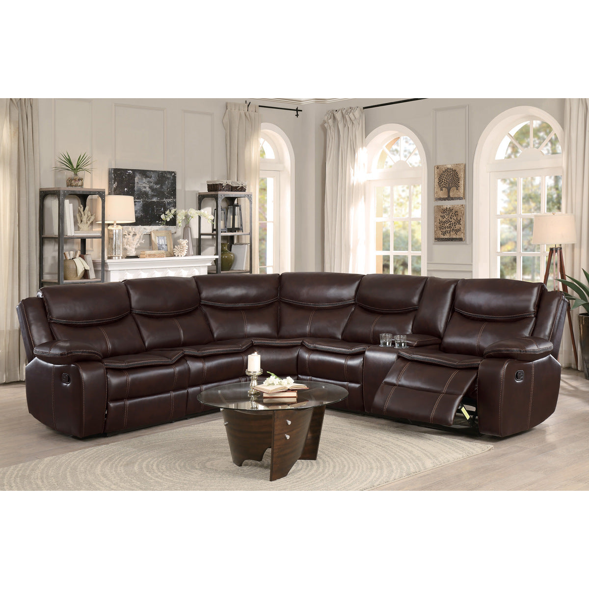 Bastrop 3-Piece Sectional with Right Console