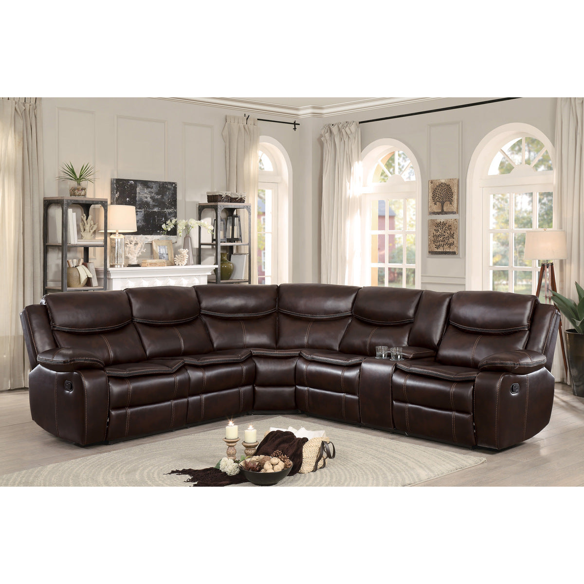 Bastrop 3-Piece Sectional with Right Console