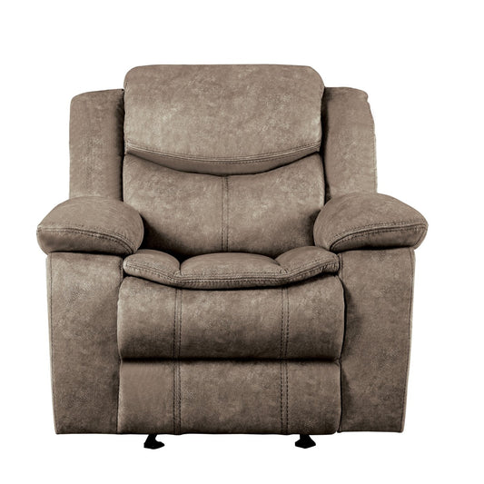 Bastrop Glider Reclining Chair - Brown (8230FBR-1)