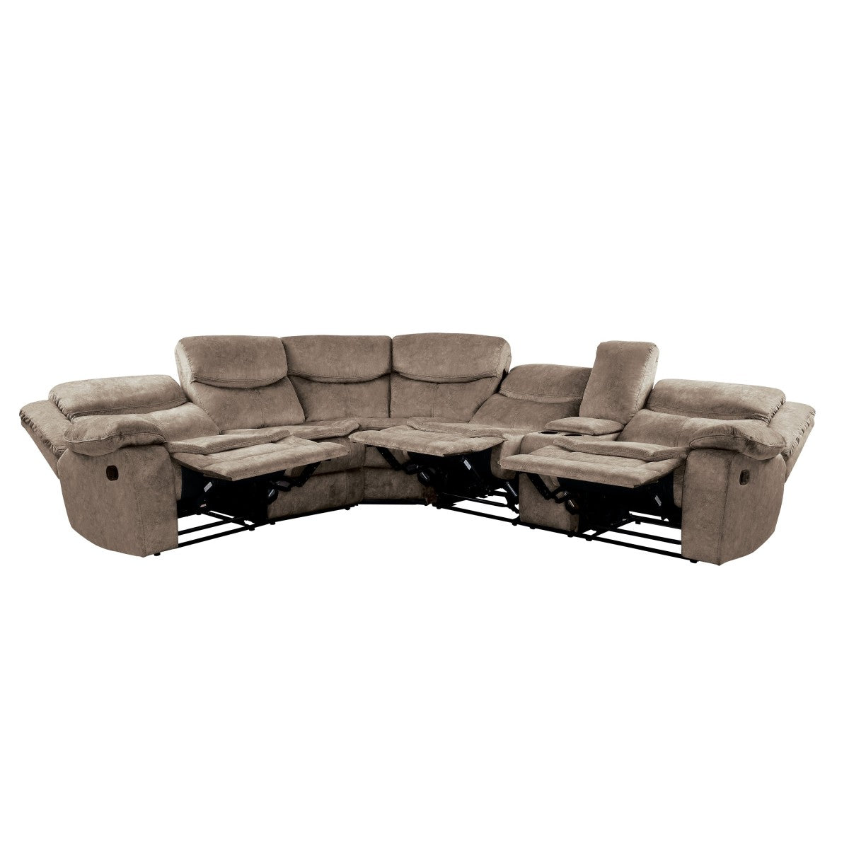 Bastrop 3-Piece Sectional with Right Console