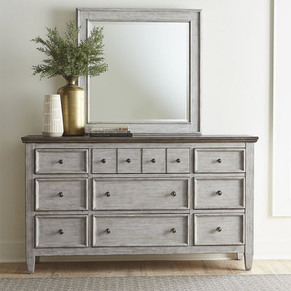 Heartland Dresser & Mirror Bedroom Set