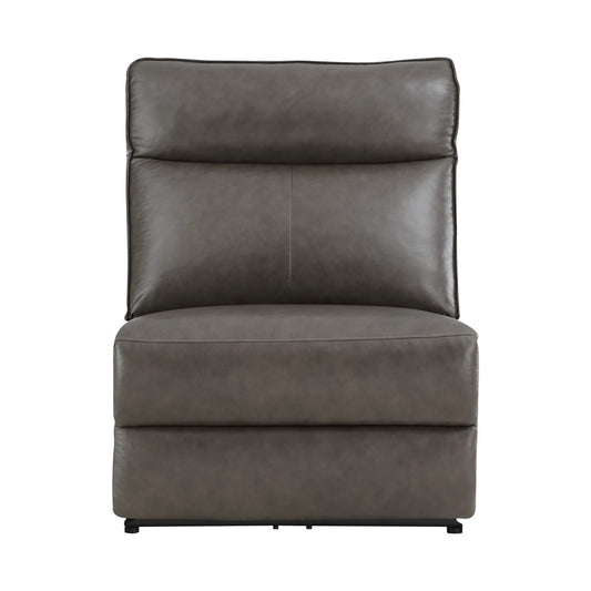 Maroni Power Armless Reclining Chair with Power Headrest