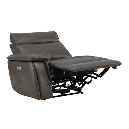 Maroni Power Left Side Reclining Chair with Power Headrest and USB Port