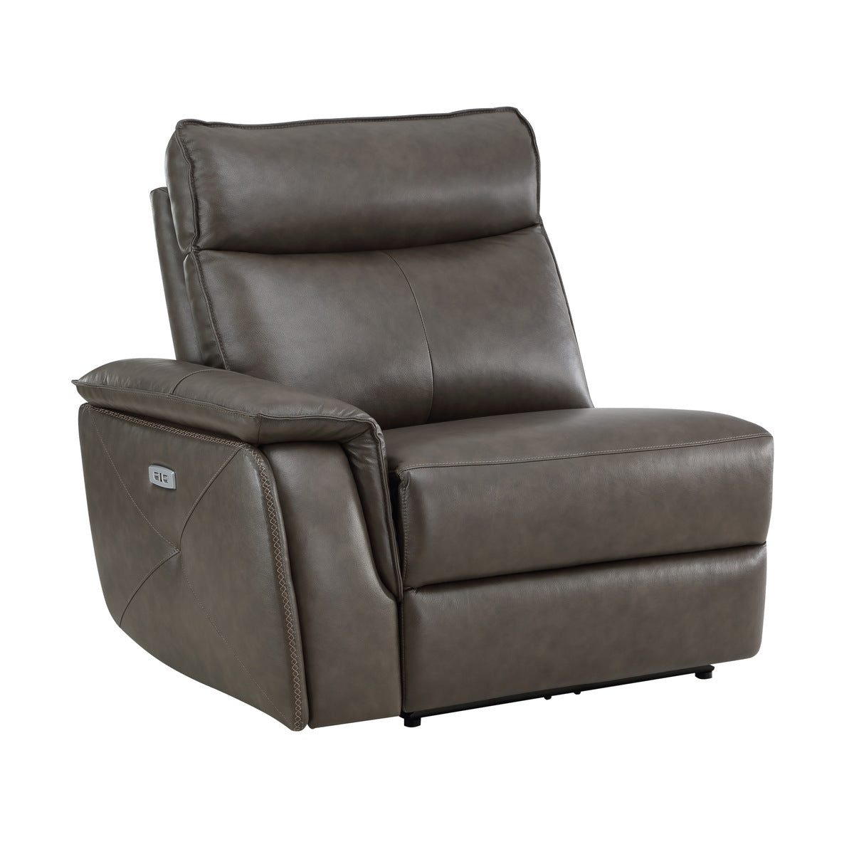 Maroni Power Left Side Reclining Chair with Power Headrest and USB Port