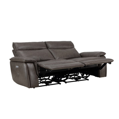 Maroni Power Double Reclining Love Seat with Power Headrests