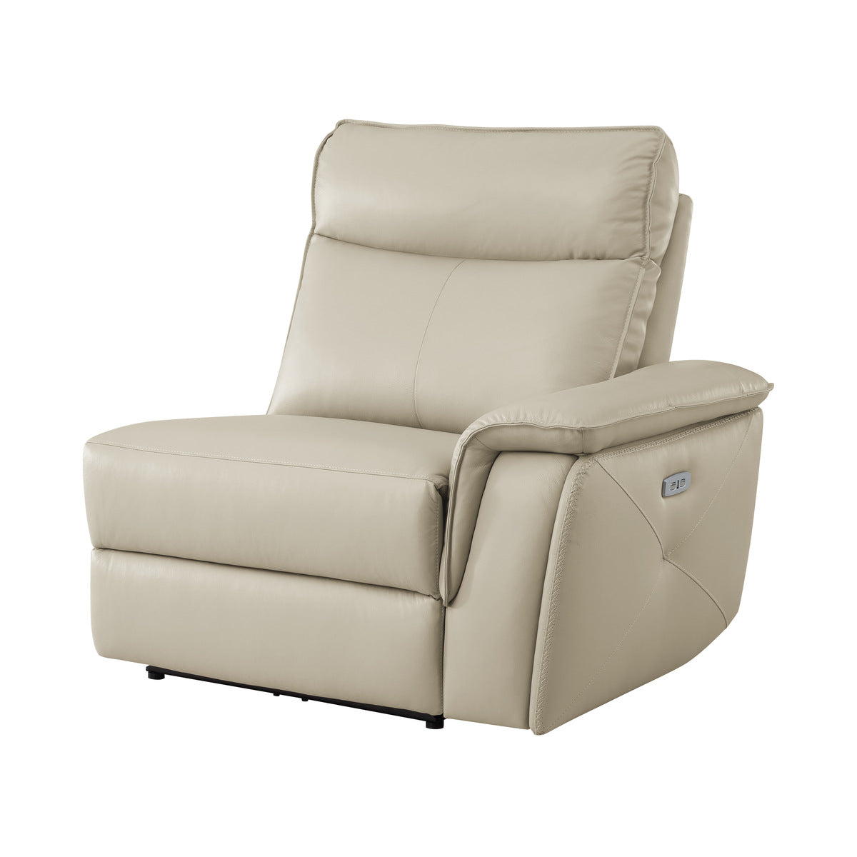 Maroni Power Right Side Reclining Chair with Power Headrest and USB Port