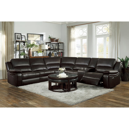 Falun 6-Piece Modular Power Reclining Sectional
