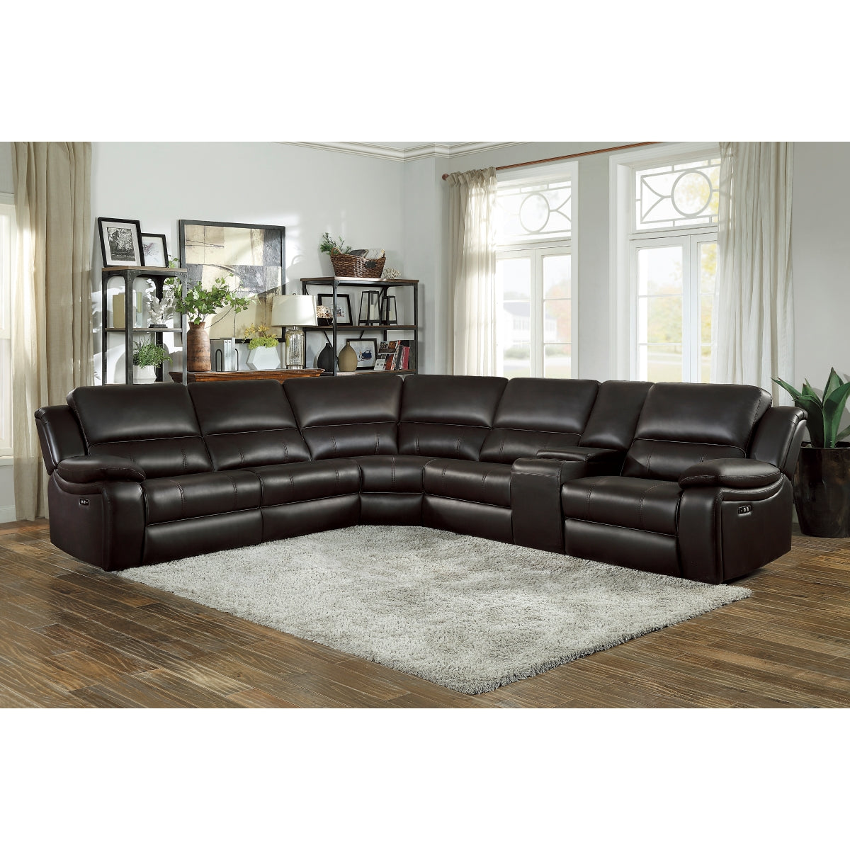 Falun 6-Piece Modular Power Reclining Sectional