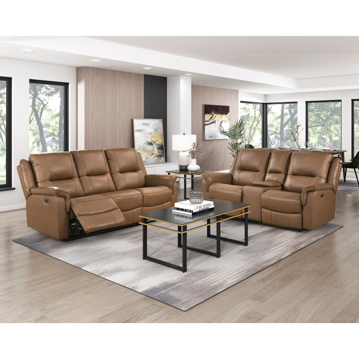 Haven Power Double Reclining Sofa