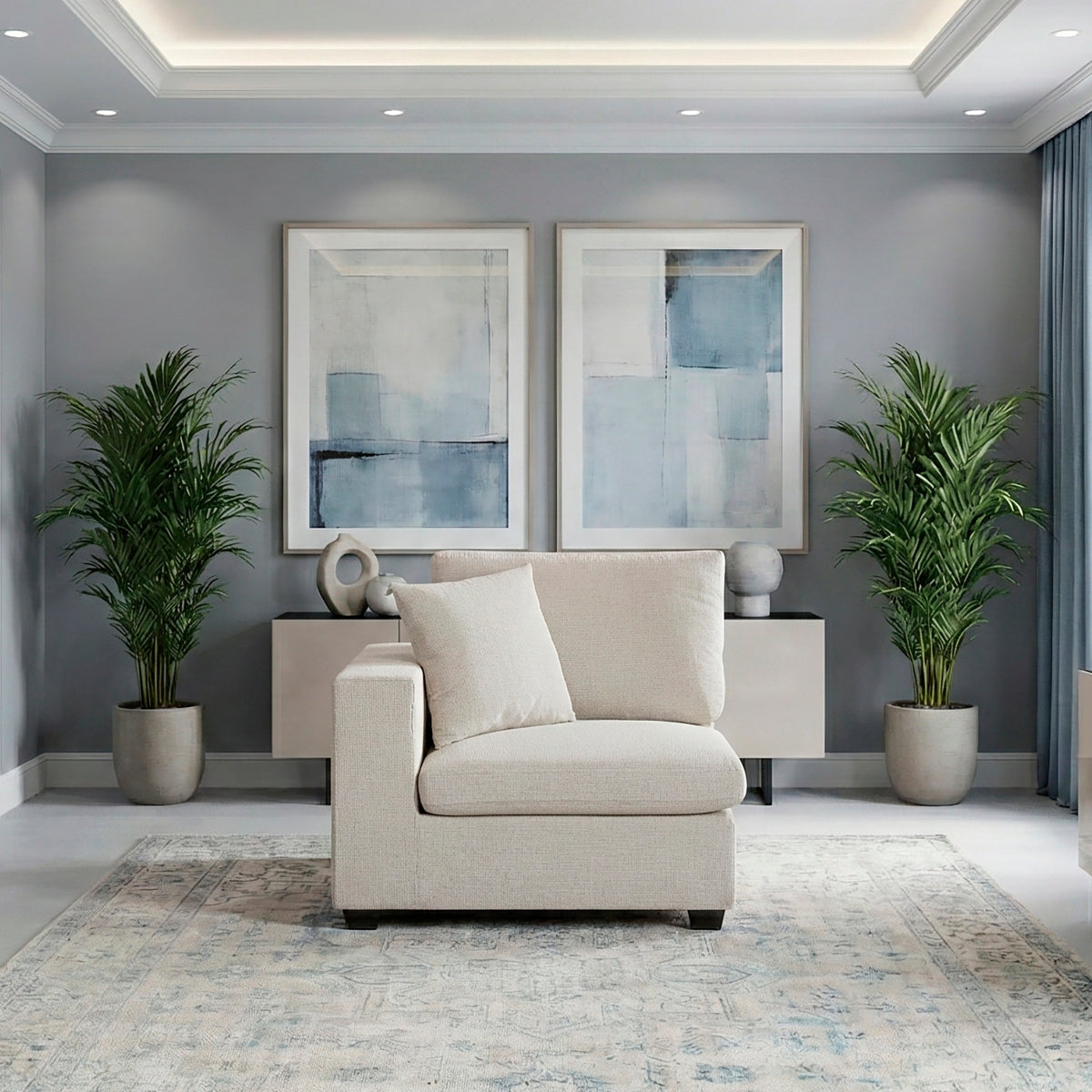 Serenity Reversible Chair with One Arm