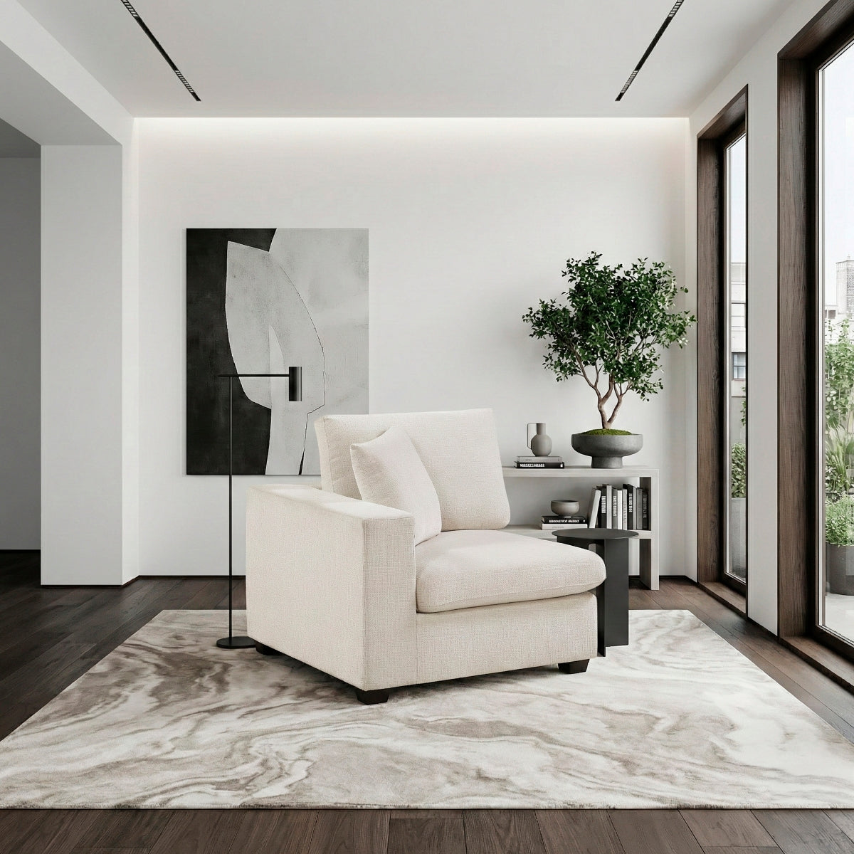 Serenity Reversible Chair with One Arm