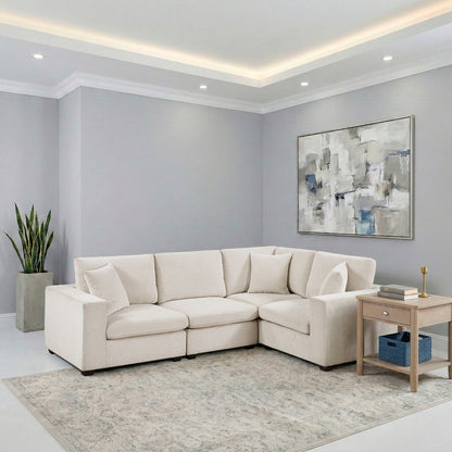 Serenity 4-Piece Modular Sectional
