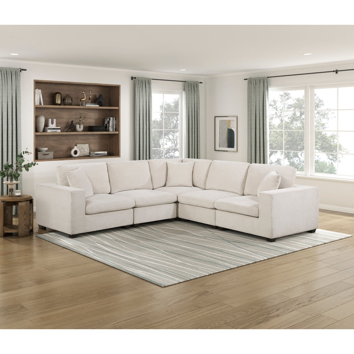 Serenity 5-Piece Modular Sectional