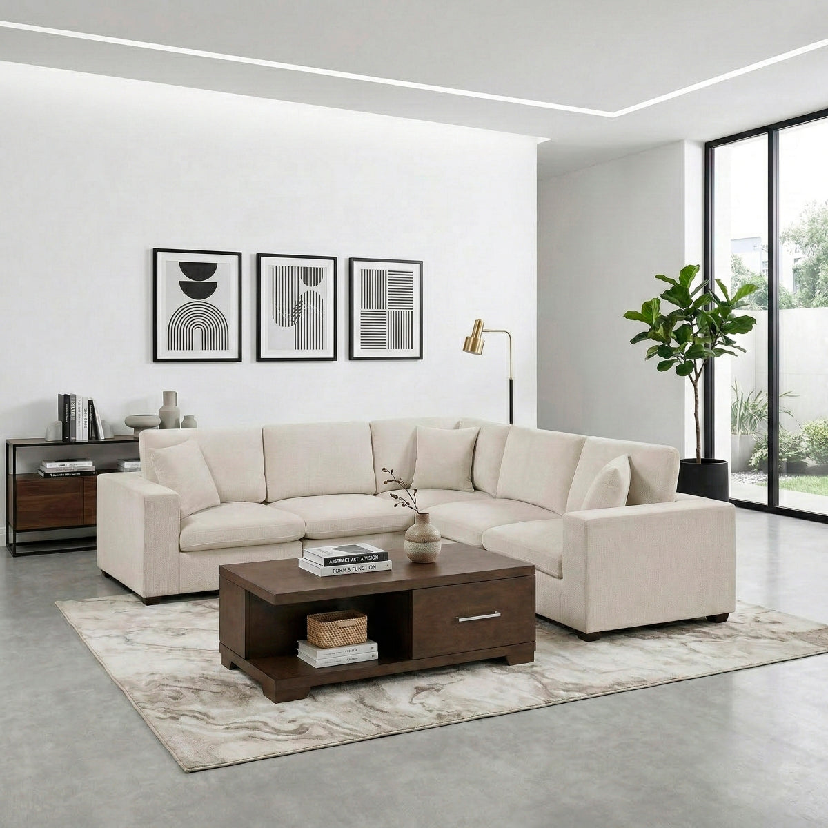 Serenity 5-Piece Modular Sectional