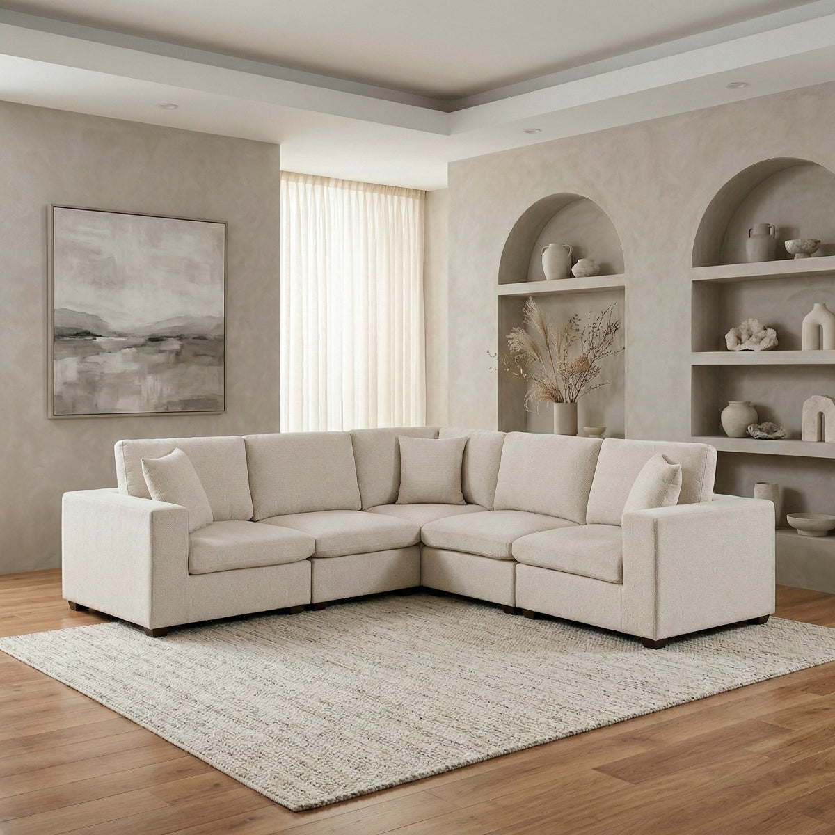 Serenity 5-Piece Modular Sectional