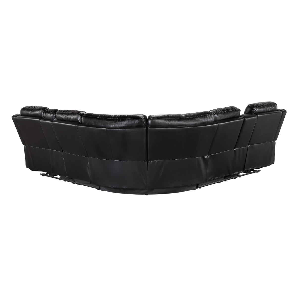 Cipher 3-Piece Power Reclining Sectional with Two Consoles, Speakers, Subwoofer, LED Lighting and Charging Port