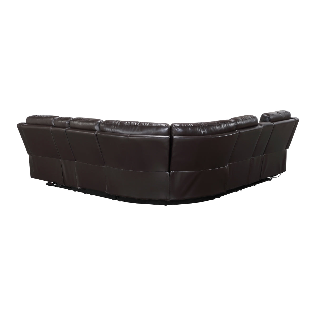 Cipher 3-Piece Power Reclining Sectional with Two Consoles, Speakers, Subwoofer, LED Lighting and Charging Port