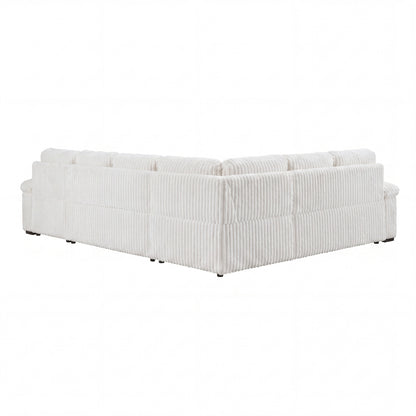 Ridge 3-Piece Sectional with Pull-out Bed, Right Side Chaise and Hidden Storage