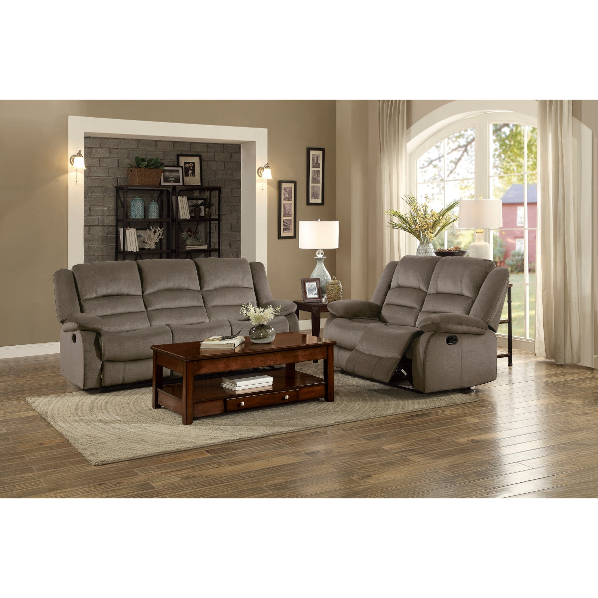 Jarita Double Reclining Sofa