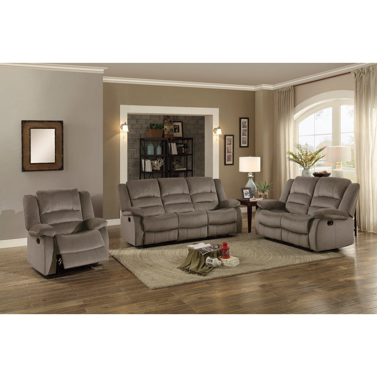 Jarita Double Reclining Sofa