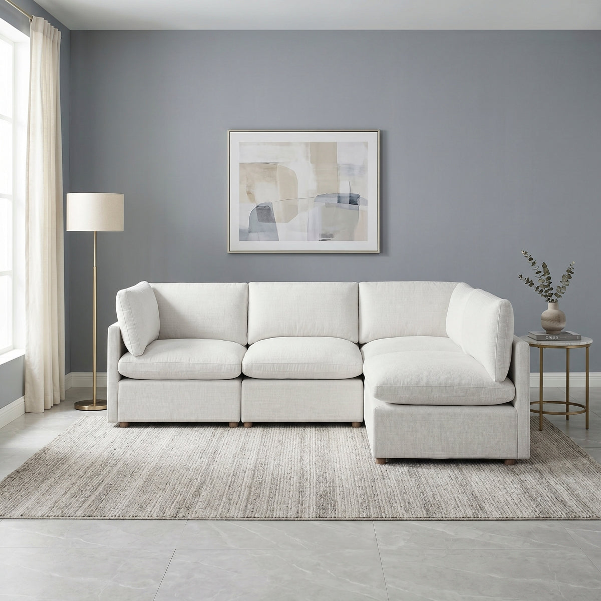 Annex 4-Piece Modular Sectional
