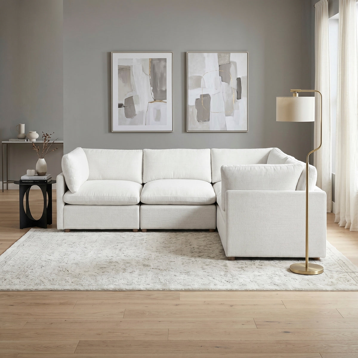 Annex 4-Piece Modular Sectional