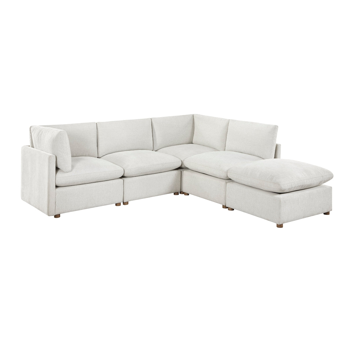 Annex 5-Piece Modular Sectional with Ottoman