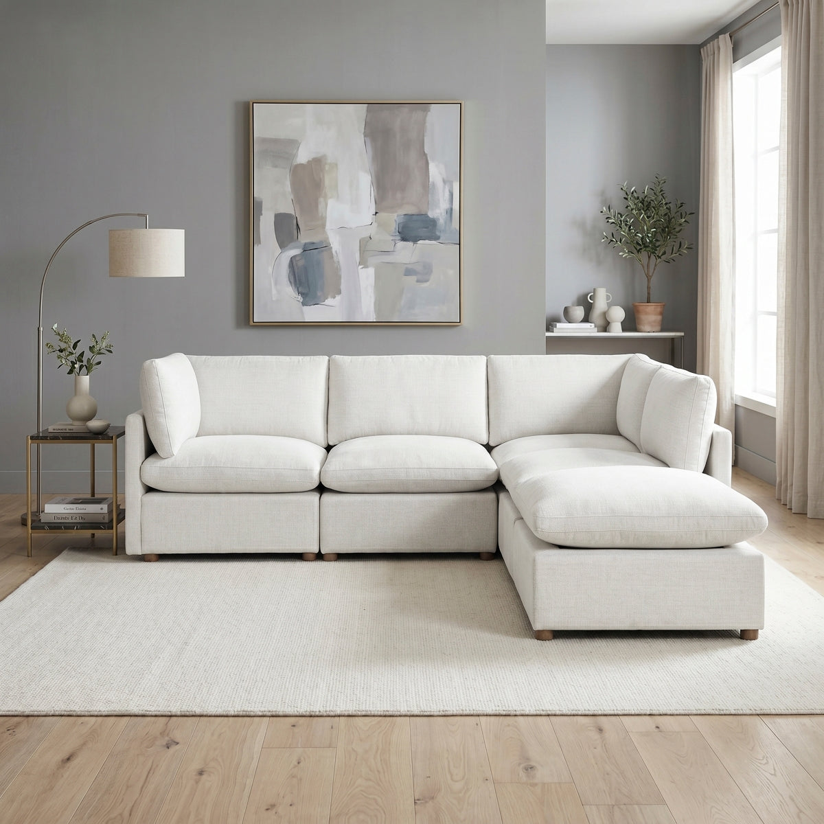 Annex 5-Piece Modular Sectional with Ottoman