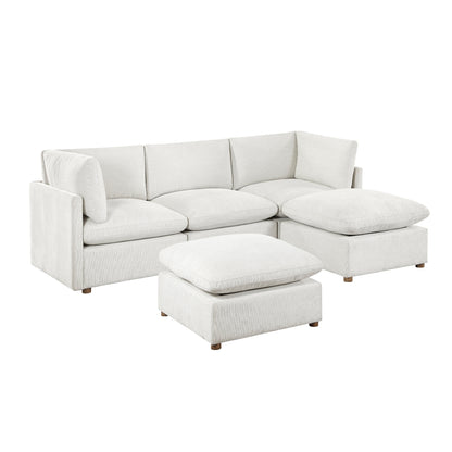 Annex 5-Piece Modular Sectional with Two Ottomans