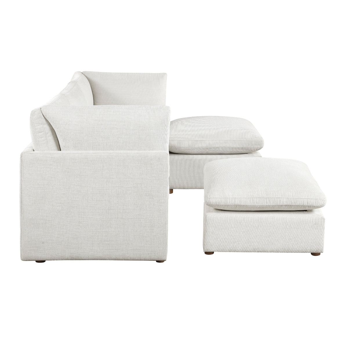 Annex 5-Piece Modular Sectional with Two Ottomans