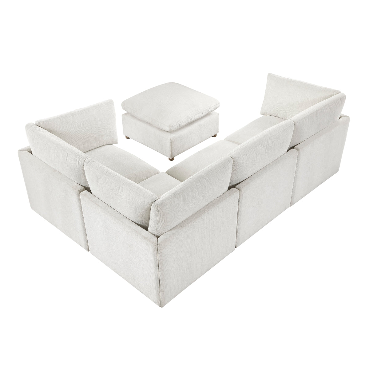 Annex 5-Piece Modular Sectional with Ottoman