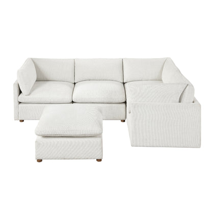 Annex 5-Piece Modular Sectional with Ottoman