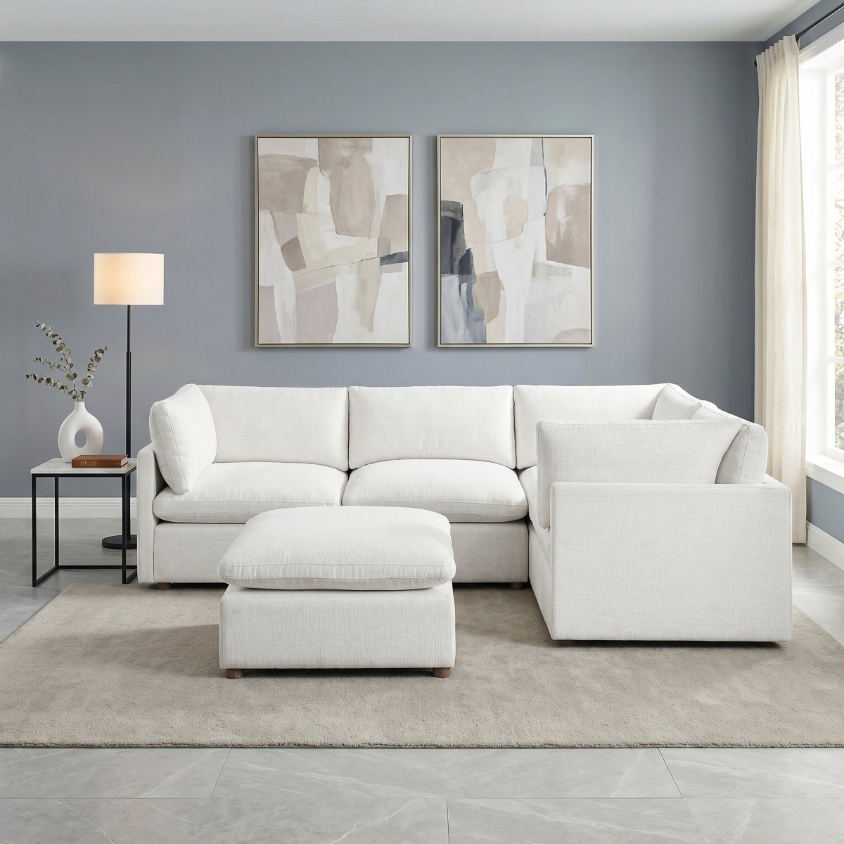 Annex 5-Piece Modular Sectional with Ottoman