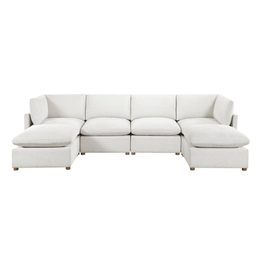 Annex 6-Piece Modular Sectional with Two Ottomans
