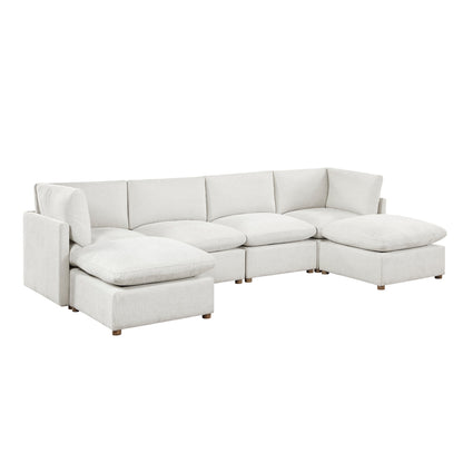 Annex 6-Piece Modular Sectional with Two Ottomans