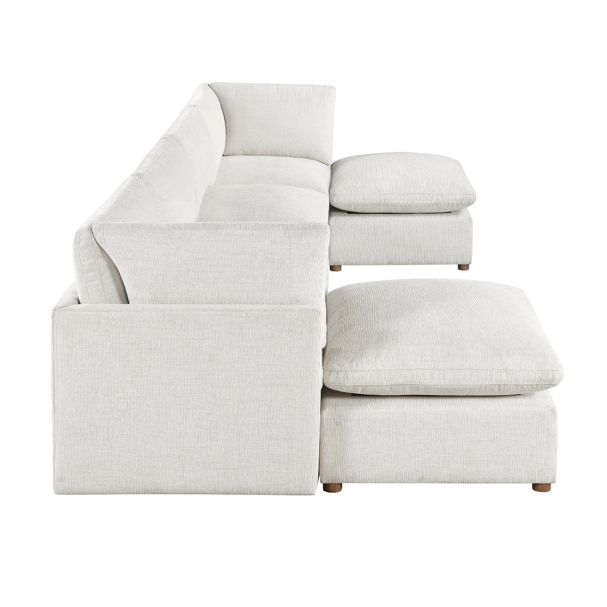 Annex 6-Piece Modular Sectional with Two Ottomans