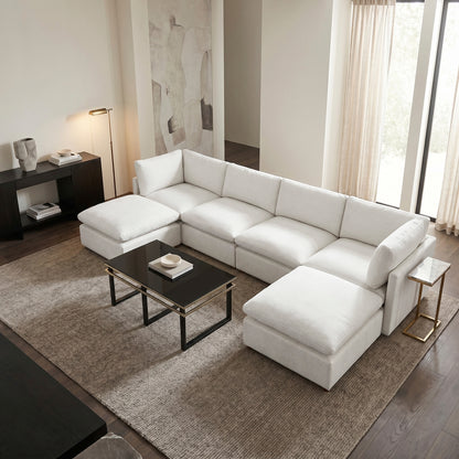 Annex 6-Piece Modular Sectional with Two Ottomans