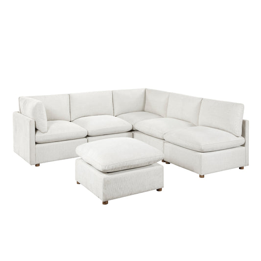 Annex 6-Piece Modular Sectional with Ottoman
