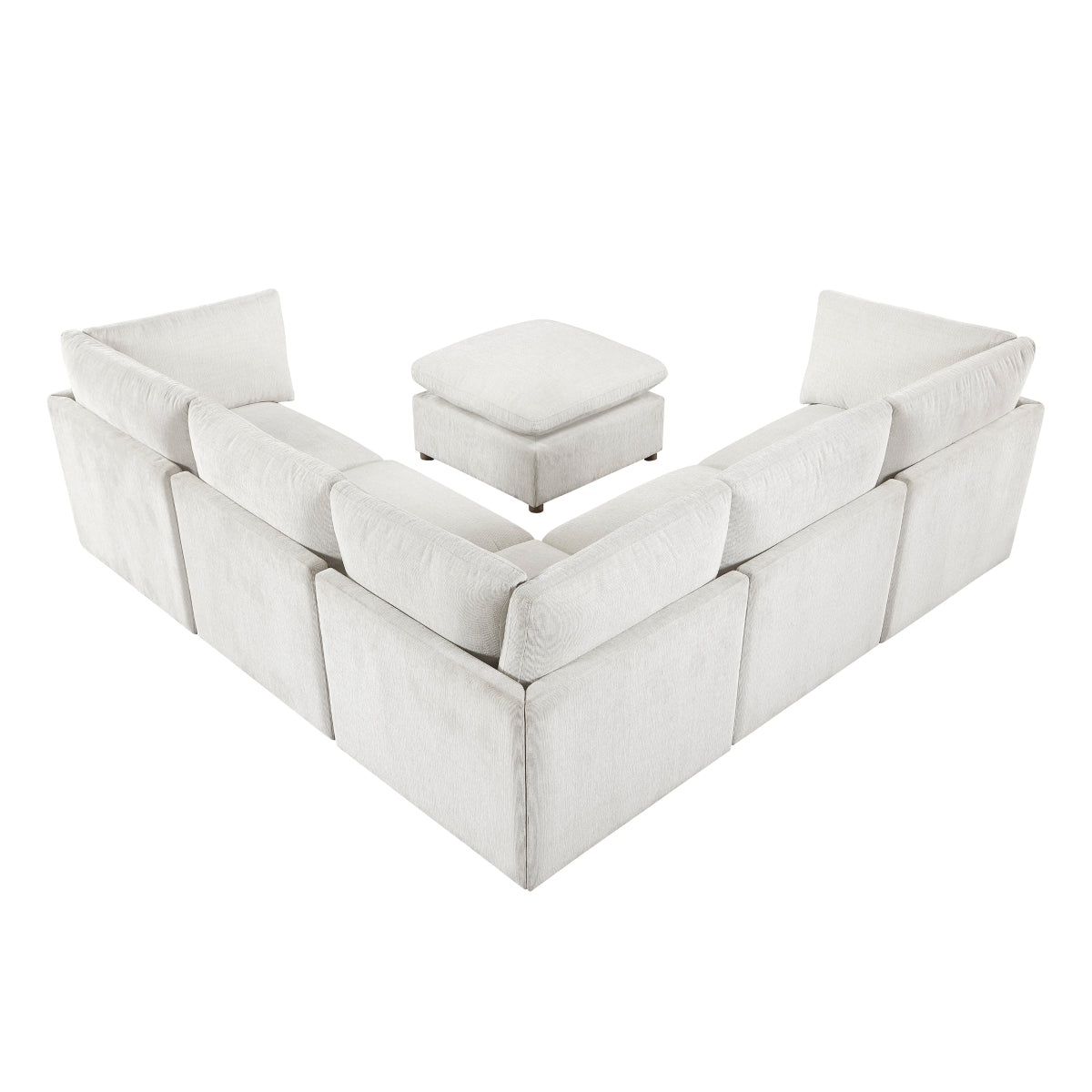 Annex 6-Piece Modular Sectional with Ottoman