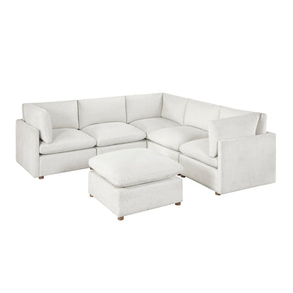 Annex 6-Piece Modular Sectional with Ottoman