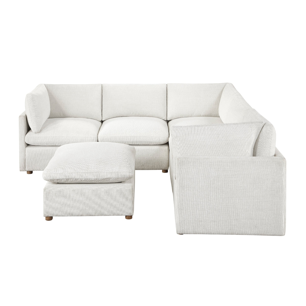 Annex 6-Piece Modular Sectional with Ottoman